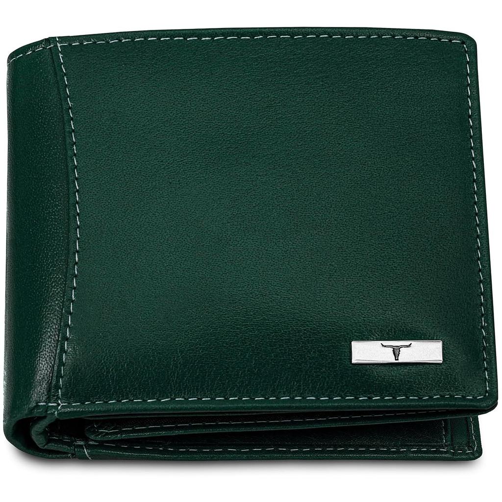 Oliver Aniline Green Leather Wallet for Men