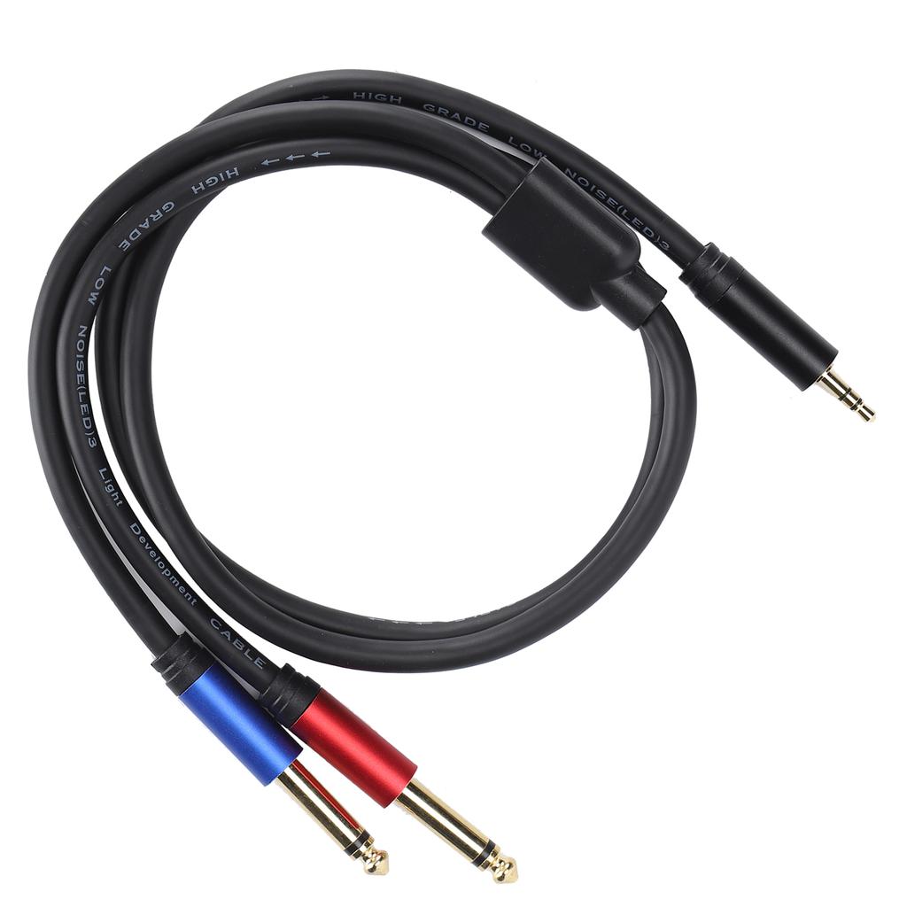 JORINDO JD6092 Dual 6,35mm Klinke auf 3,5mm Klinke Stereo Audio Kabel Y-Typ Verteilerkabel