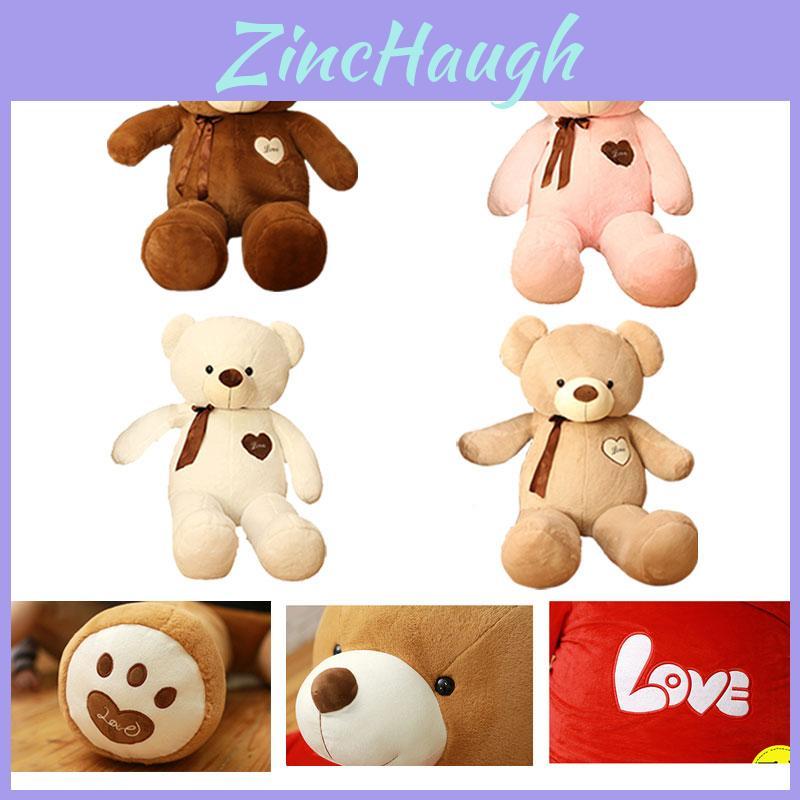 Genuine Teddy Bear Plushie With Silk Ribbon Perfect Gift For Baby Showers And Birthdays