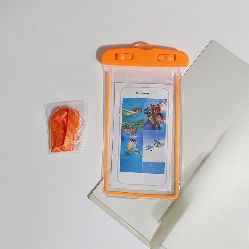 Univerzální vodotěsné pouzdro na telefon pro plavání, potápění, podvodní fotografování, utěsněné poutko, ochrana proti ztrátě, úložná taška, organizace