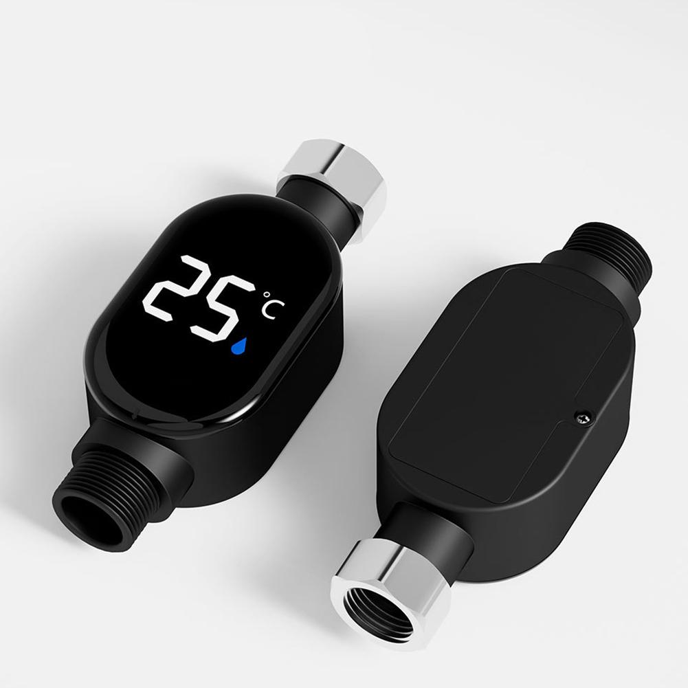 Duschtermometer Vattentät Smart Temperatur Digital Display Krantermometer Badtermometer Mätare Elektriska Tillbehör