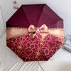 1 Pezzo Ombrello Pieghevole Automatico - Fantasia Cartone Animato, Design Portatile e Pieghevole con 8 Stecche, Regali di Natale e Compleanno