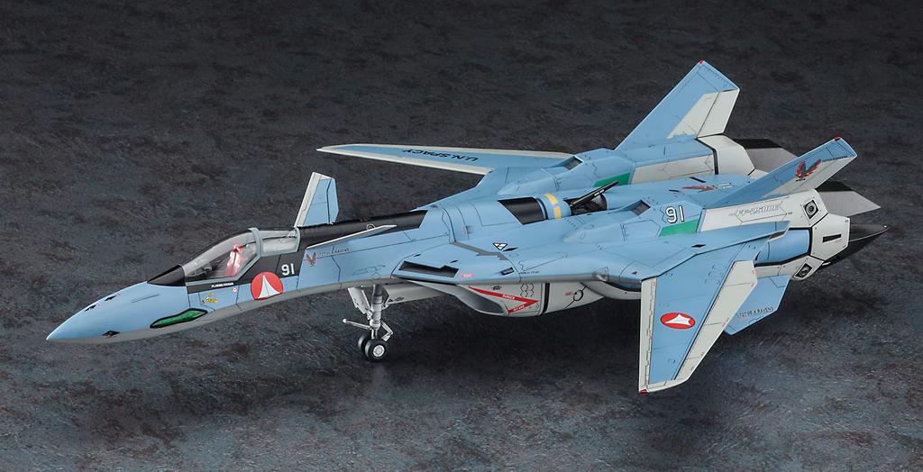 Hasegawa Macross Plus Ravens Scale Plastic Model 65873 VF-19A VF-X 1/48