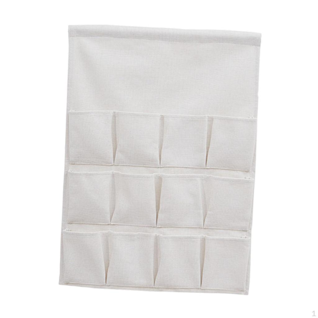 Hanging Storage Bag Organizer Wall Mount Closet Pockets Over The Door for
