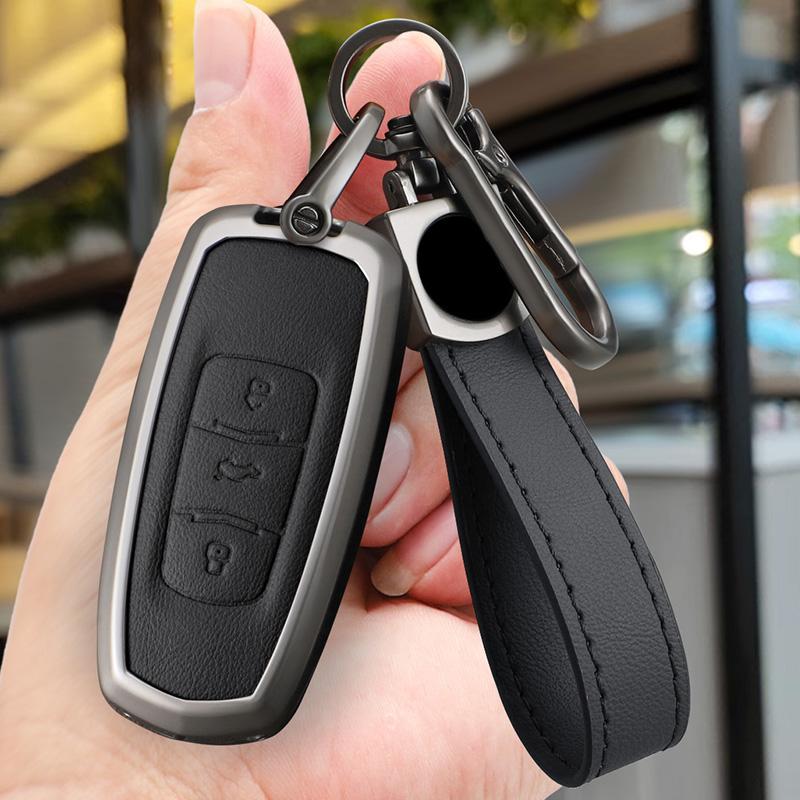 Zinc Alloy Car Key Case Cover Shell For Geely Emgrand X7 Gs Gx3 Gt Gc9 Ec7 Gc715 Ec718 Englon Sc3 Atlas Pro Keyless Remote Fob