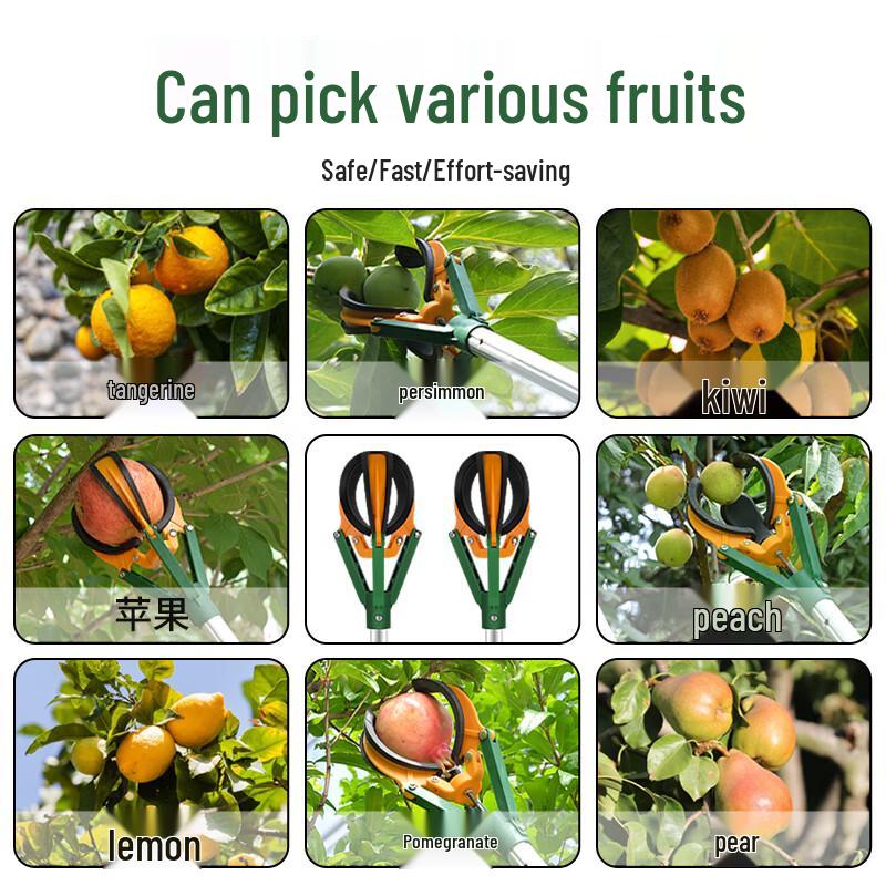Extendable High-Altitude Fruit Picker