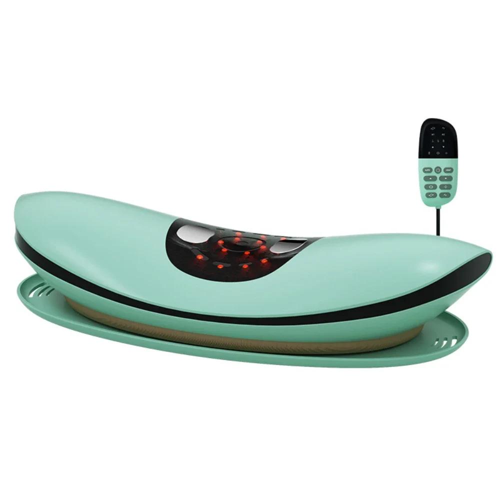 

Интеллектуальный таймерный массаж, горячий компресс, вибрация, электрическое устройство для успокоения поясницы, многофункциональный поясничный массажер с воздушными подушками зелёный