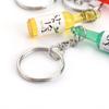 Pendant Simulation Soju Cans Keyring Simulation Trinket Soju Cans Keychain Car Key Accessories