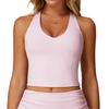 New Naked Yoga Tank Top with I-shaped Beautiful Back and Quick Drying Fitness Top, Outdoor Running Sports Underwear for Women