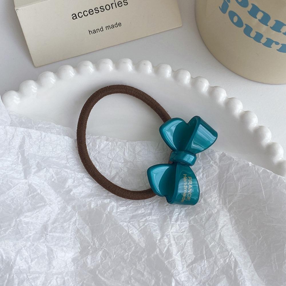 Hair Bands Acetic Acid Hair Tie Korean Style Acetate Bow Scrunchies Bowknot Hair Rope  Women