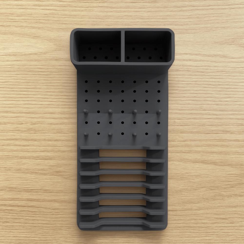 Heat-resistant Dish Drying Mat Folding Sink Dish Organizer Durable Dish Drying Rack Plate Bowl Cup