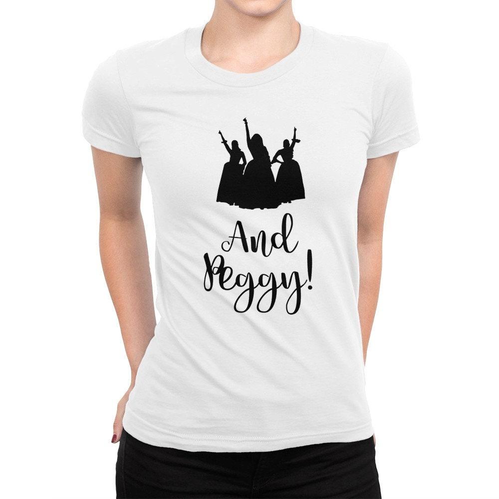 Hamilton and Peggy Musical T-Shirt, Men's Women's Sizes (met-289)