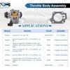 Throttle Body Assembly 16400-RAA-A62 Replacement for 2003-2005 Honda Accord DX LX EX 2.4L / 2003-2006 Honda Element 2.4L L4 16400RAAA62