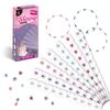 Children And Girls Makeup Toys Blingbling Play House Magic Drill, Hair Nail Paste Drill