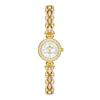 Women's Watches Luxury Elegant Ladies Wrist Watch Gold Silver Rhinestone Quartz Wristwatch Vintage Female Small Clock