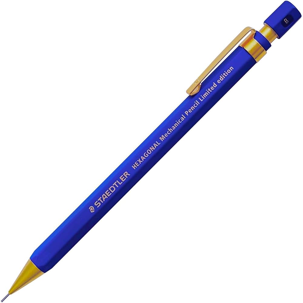 Staedtler Mechanical Pencil Hexagonal Mechanical Pencil Limited Edition 2 Blue 92577-05L2