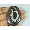 39X58X04MM Natural Septarian Oval Shape Cabochon Loose Gemstone 105Cts. SK-4241