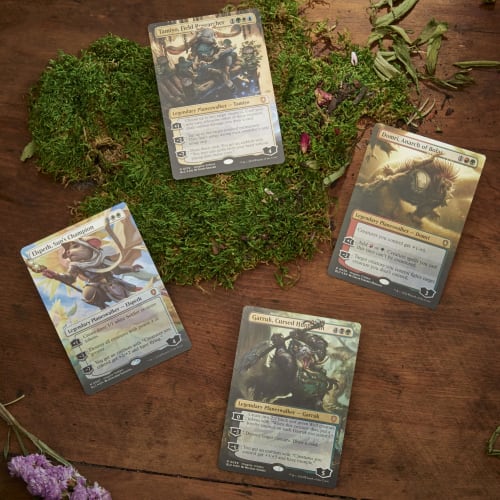 Magic: The Gathering Broombarrow Commander Deck Bundle - All 4 Decks (Animated Army, Family Matters, Peace Offering, and Resurrection)