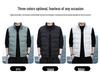 Men's 80% Down Vest - Autumn/Winter 2025, Loose Fit, Stand Collar, Sleeveless Casual Jacket
