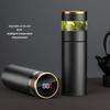 316 Stainless Steel Insulated Smart Cup with Tea-Water Separation, Double-Layer Vacuum, Custom Business Gift Logo