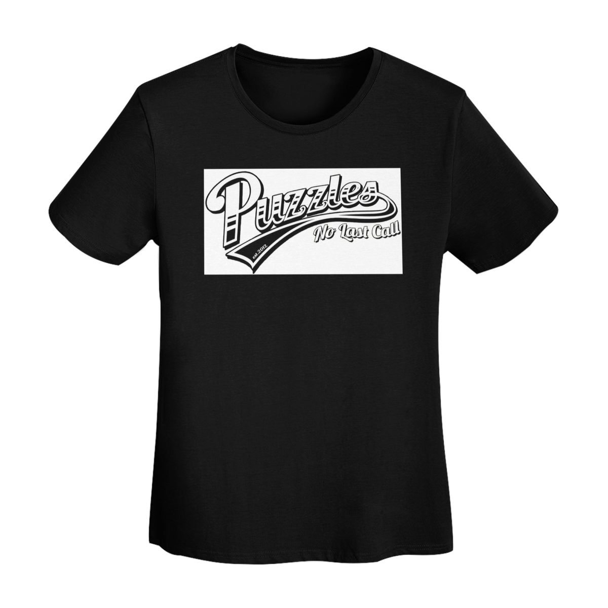 

Puzzles Bar How I Met Your Mother TShirt Women Short Sleeve T Shirts Round Neck Clothing Cotton Summer Tees Streetwear 4XL