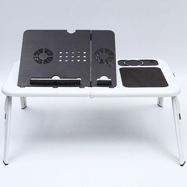 Portable Adjustable Laptop & Tablet Bed Table: Multifunctional, Folding, Height-Adjustable Student Desk