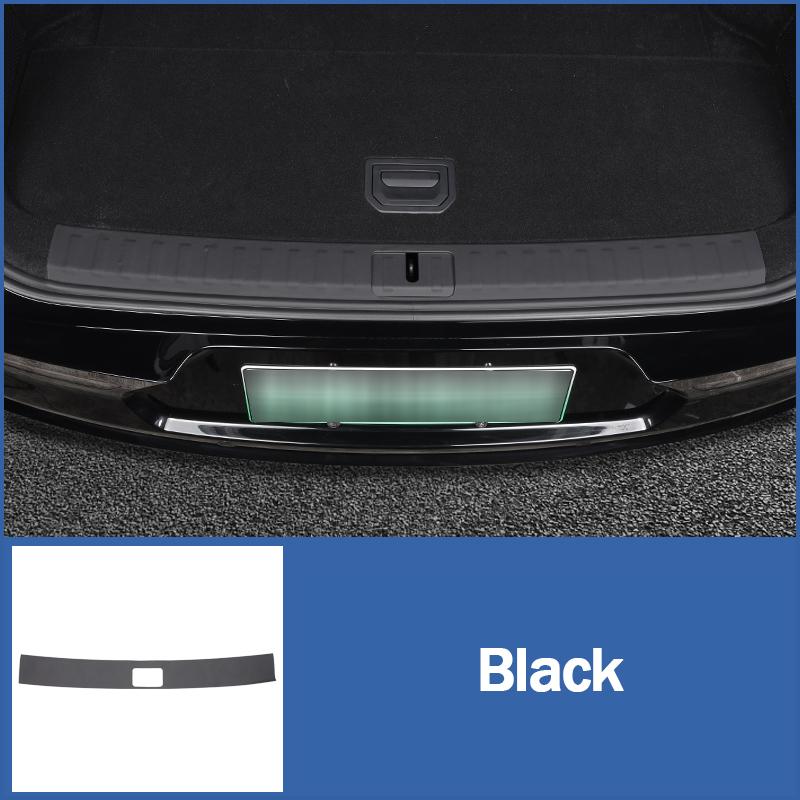 

Для ZEEKR 7X 2025+ Защита порога багажника Кожаная накладка на порог багажника Защита от царапин Внутренняя отделка Автоаксессуары чёрный