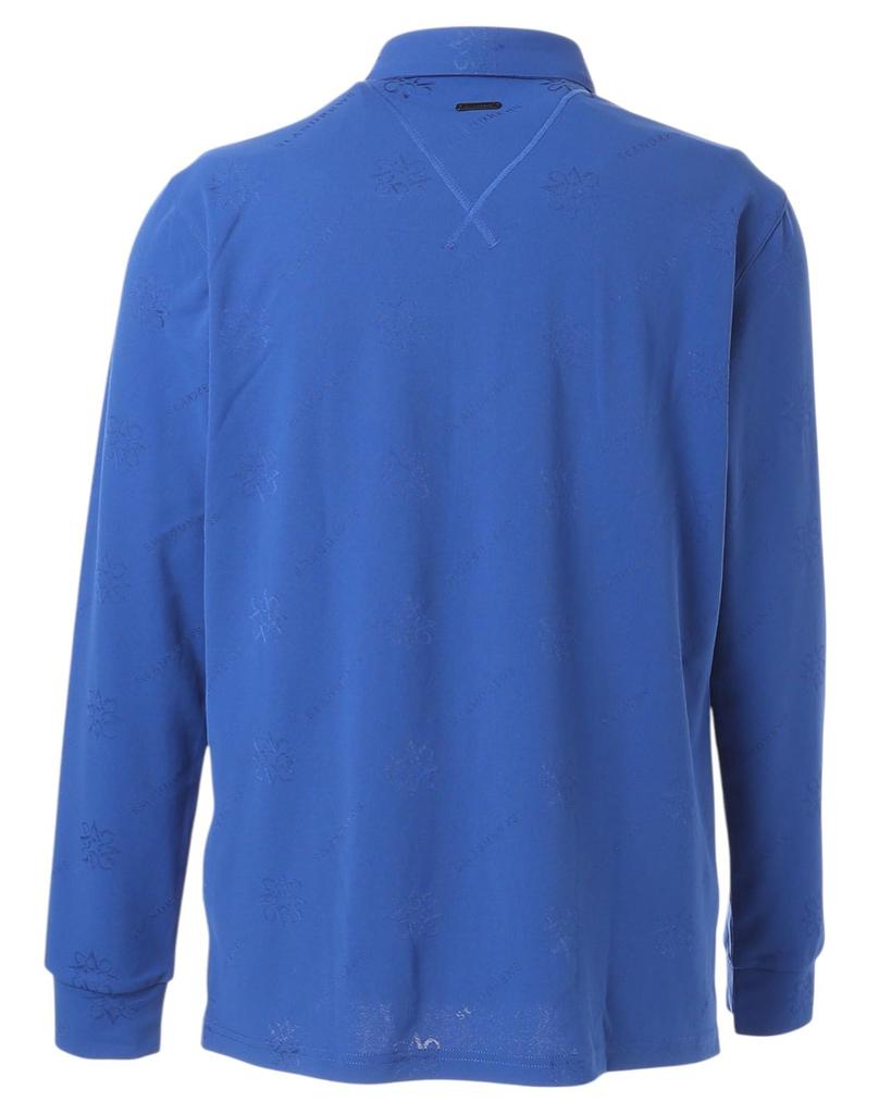 Andrews Long Sleeve Polo Shirt Golf St. Men's (One-Point Logo) / / 042-5261951 110_Blue
