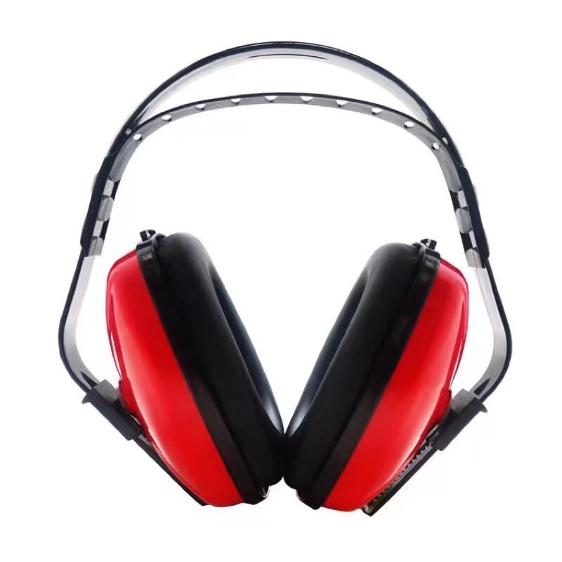 SNWFH SNW3322 Head-Mounted Noise-Canceling Earmuffs One Size красный