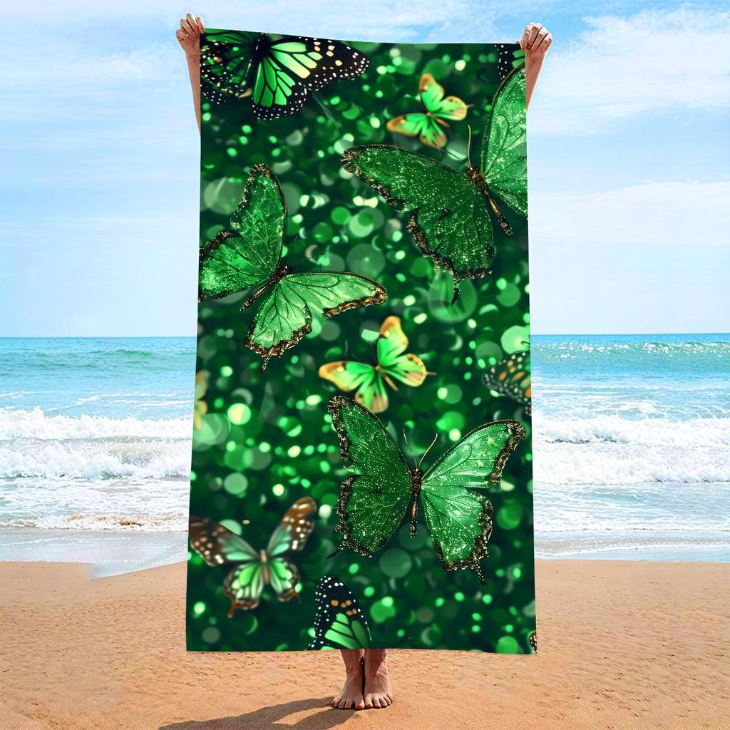 70x140 Microfiber Custom Printed Beach Towel - Absorbent & In Stock