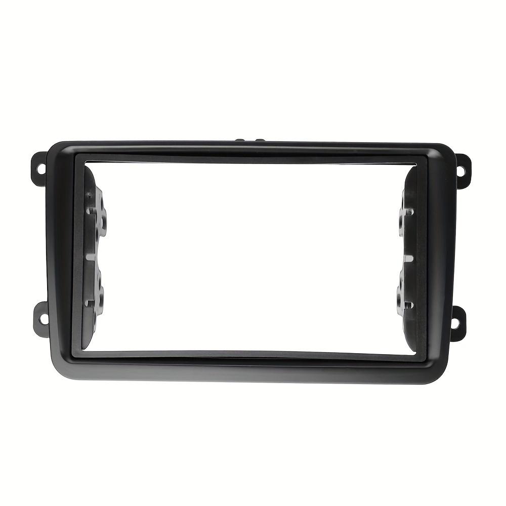 Double DIN Car Fascia for volkswagen Skoda Seat car Radio frame fascia auto frame Dash Kit Compatible with Caddy Touran Passat Tiguan