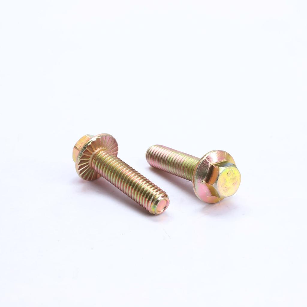 Festigkeitsklasse 10.9 Zink Flansch Sechskantschraube mit Unterlegscheibe gegen Lösen (M4-M10)