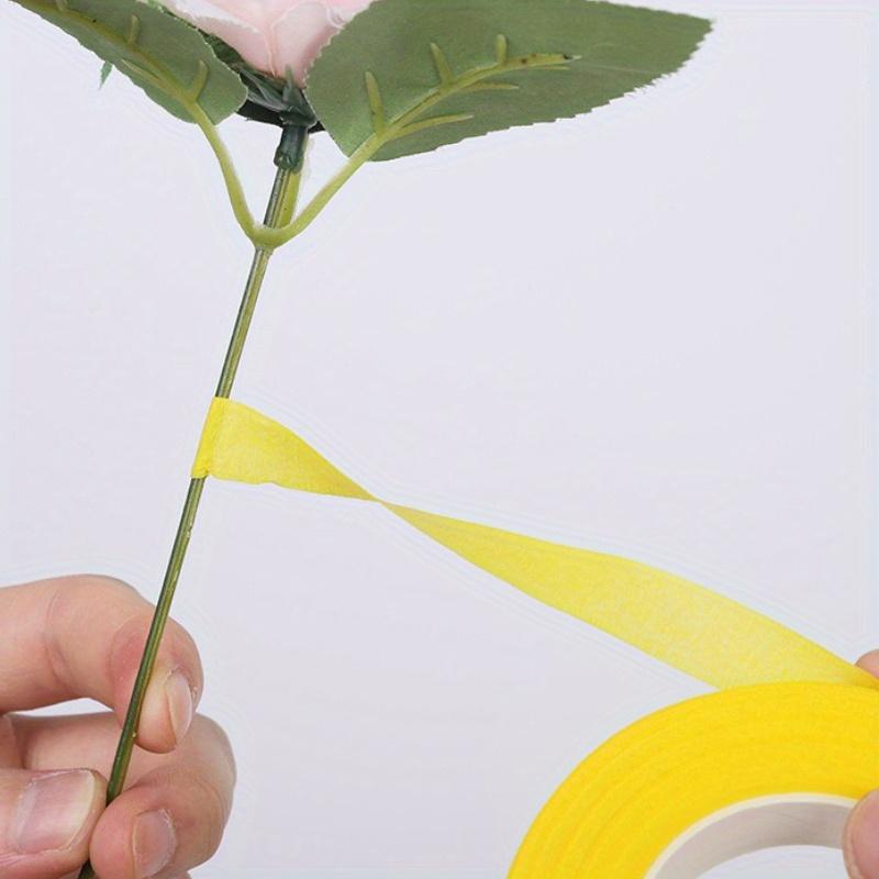 5 Stück Grün DIY Handgemachtes Blumenarrangementsband, für Outdoor Garten Heimdekoration Simulationsblumenarrangement Verpackung