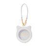 OZaKKa ONCS-P-PL Cat-Ear Badge Case for 56-57 Mm Badges, Pearl Platinum