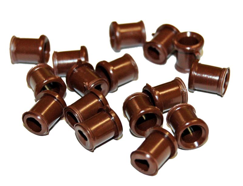BROWN WIRE GUIDE - 100 PCS - GUIDE B