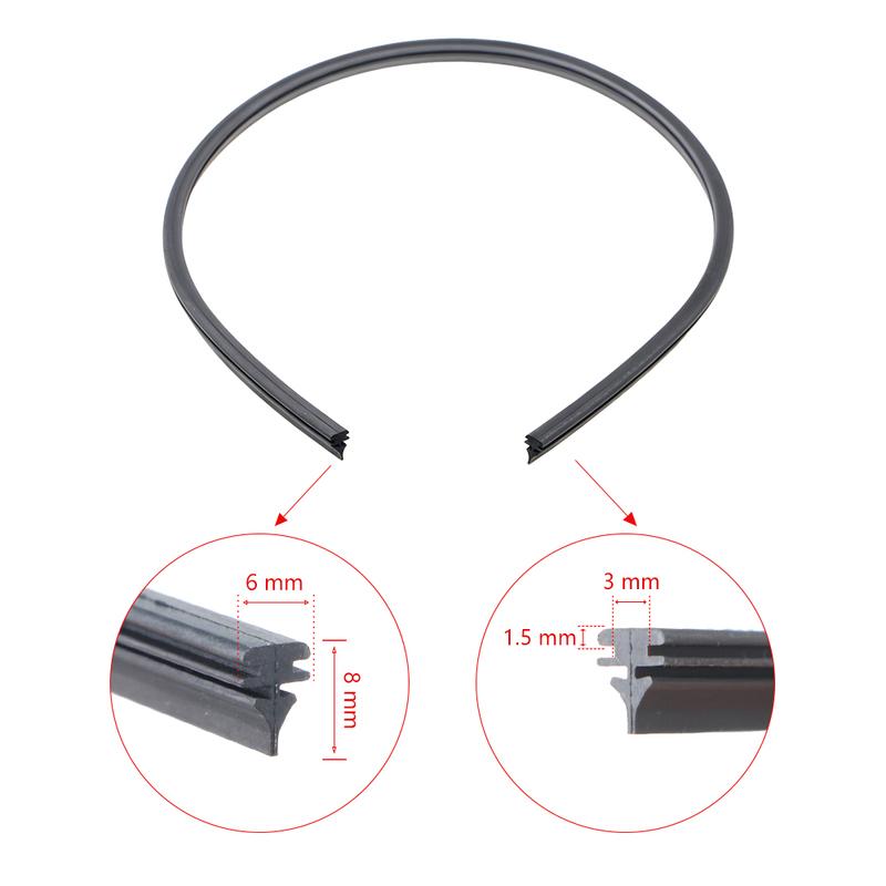 For Subaru Outback 2021 2022 2023 2024 Wiper Refill Rubber Strip Car Wiper Accessories 1Pair