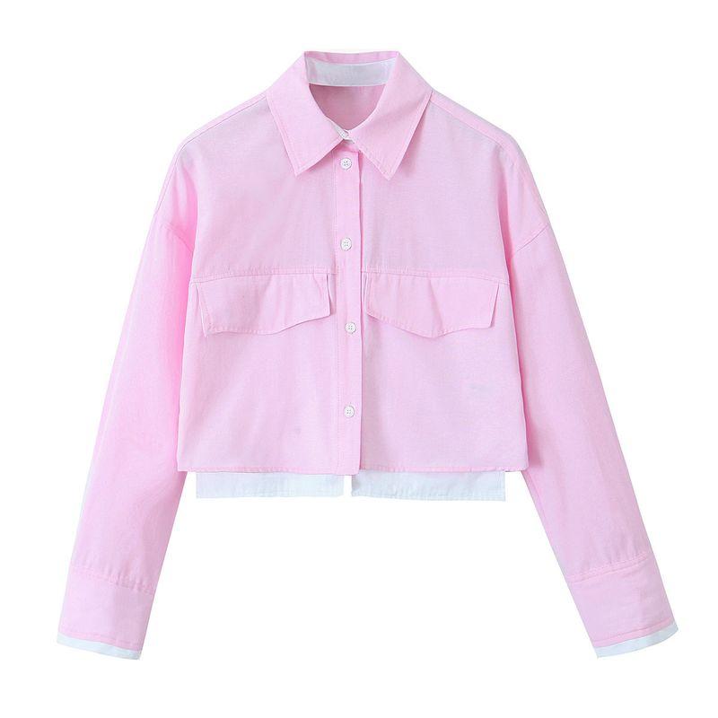 Kaslead Women's Fashion Casual Short Shirt