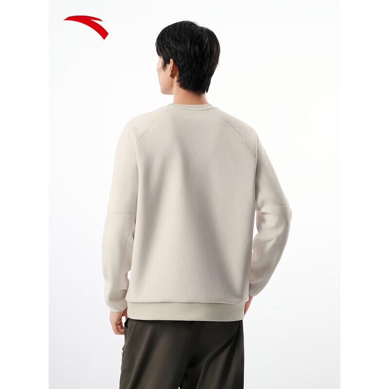 ANTA Men's Warm Fleece Lined Crew Neck Sweatshirt