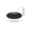 Round Grill Pan Grilling Skillet Multipurpose Long Handle Portable for Cooking Household Outdoor Camping Roasting Seafood