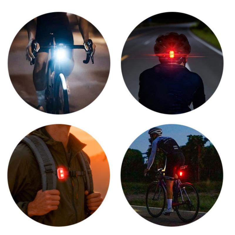 Front Rear Bike Lights Rechargeable Bicycle Cycling Usb Flashlight For Bicycle Lighting Front/Rear/Set Bike Lantern Accessories