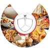 Stainless Steel Flat Beater Paddle for 7QT Bowl Lift Stand Mixer Beater Replacement Attachment Accessories