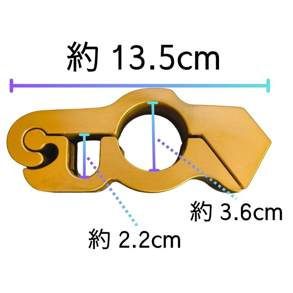 COM-SHOT [Shift Brakes for Motorcycles] Pinch Lock, Easy Operation, Grip, Brake, Accelerator Lock, Anti-theft,