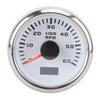 Tachometer Gauge, 52mm 2inch Car 6000RPM Automotive Tachometer with Hour Meter, 7 Color Backlight RPM Meter Kit for Truck Tractor Car RV Boat (White