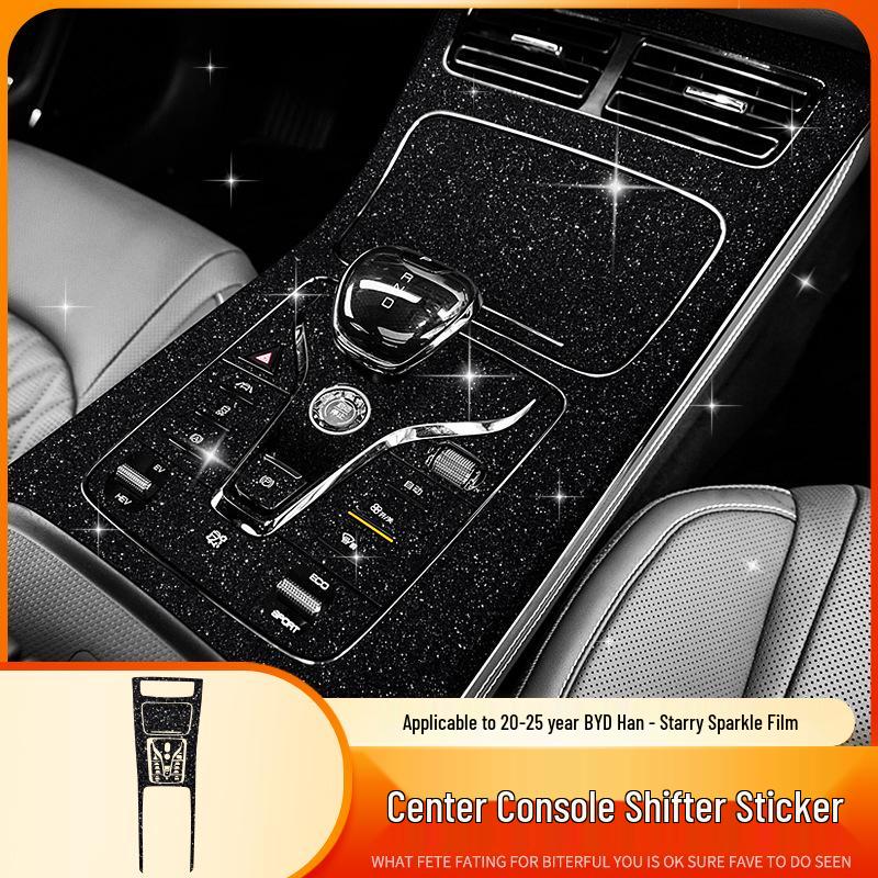 BYD Han 20-25 EV Interior Film: Central Control Sticker & Intelligent Driving Protection Decoration