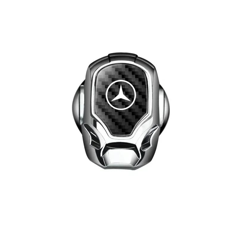 JNWYL1 Car Accessories One-click Start Button Sticker Protection Cover Decals For Mercedes Benz AMG A B C E S class GLA GLC CLA GLK GLE