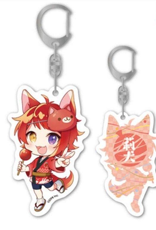 

Sutoroberiemori-2021 Summer Acrylic Key Chain, Rinu