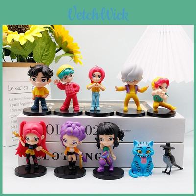 Kpop Demon Hunters Pvc Collectible Toy With Figures For Anime Fans
