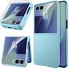 Case with Tempered Glass for the External Screen for Samsung Galaxy Z Flip7 - Blue