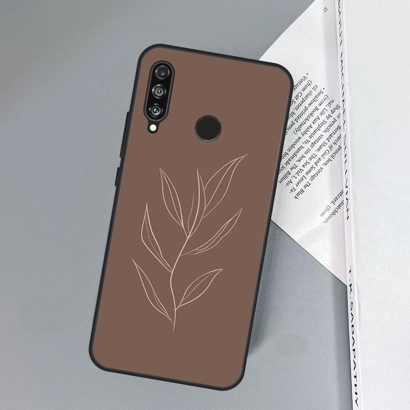Abstract Plants For Huawei Nova 10 9 SE 3i 7i 8i 11i 12i Y73 Y90 Y70 Y72 Y61 Y91 P60 Pro P40 P30 Lite Case