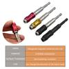 1/4 Inch Hex Magnetic Screw Drill Tip Quick Change Locking Bit Holder Drill Screw Tool Drive Guide Drill Bit Extension Rod